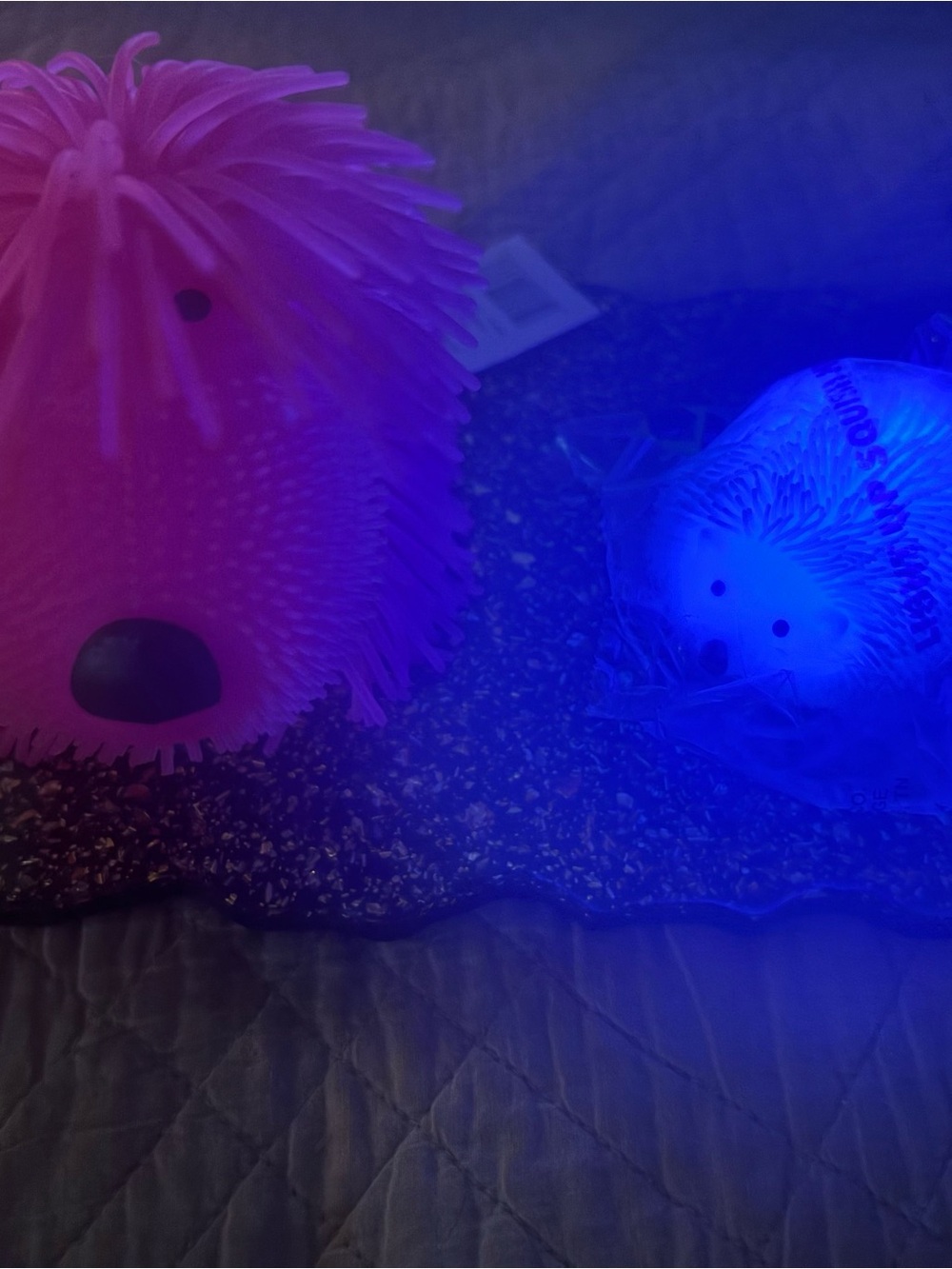 Bright Pink Plush Hedgehog Toy for Kids